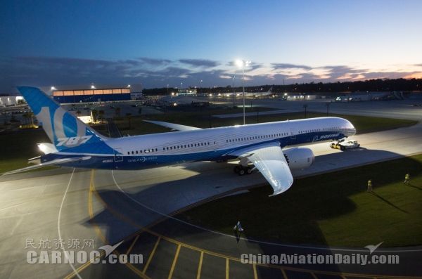 波音787-10夢(mèng)想飛機(jī)面世 2018年開(kāi)始交付客戶392363_ 波音787-10夢(mèng)想飛機(jī)面世 2018年開(kāi)始交付客戶