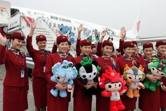 777、330輪番上陣,燃情奧運看見國航擔當10 777、330輪番上陣,燃情奧運看見國航擔當10
